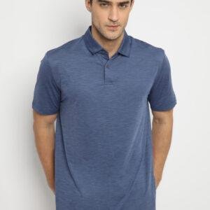 Jack Nicklaus Cagliari Premium Tonal 2 Color Solid Polo Classic Navy