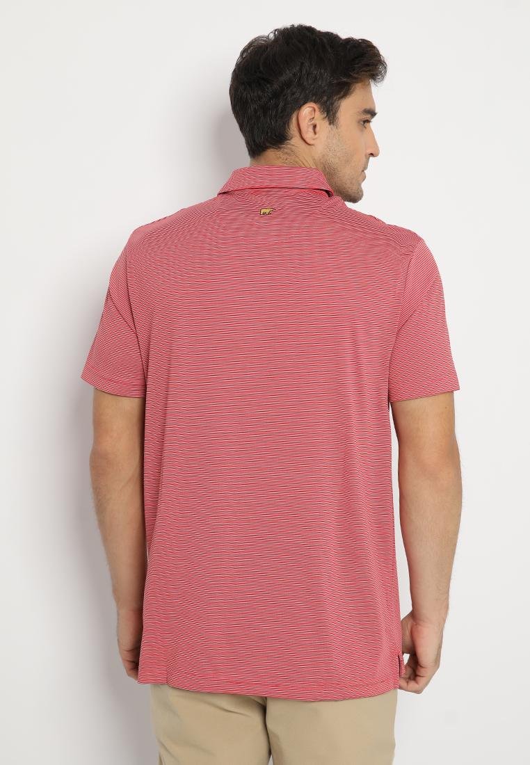 Jack Nicklaus Catania Premium Feeder Stripe Polo Grenadine - Image 3