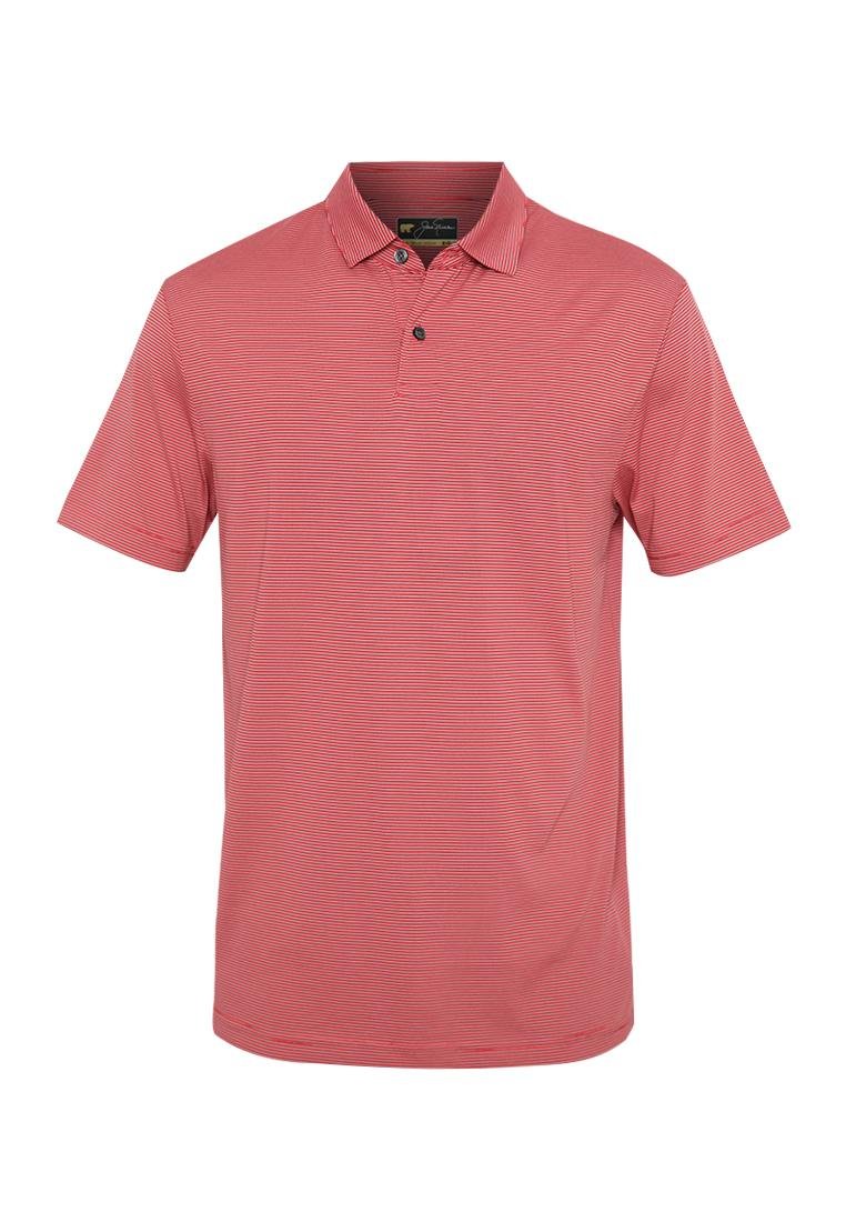 Jack Nicklaus Catania Premium Feeder Stripe Polo Grenadine - Image 6