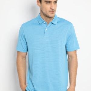 Jack Nicklaus Catania Premium Feeder Stripe Polo Mediterranean Sea