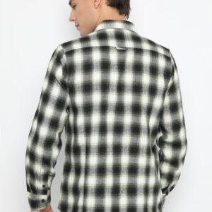 Jobb Akito Kemeja Pria Flannel Lengan Panjang Slim Fit Hijau