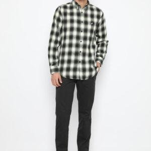 Jobb Akito Kemeja Pria Flannel Lengan Panjang Slim Fit Hijau