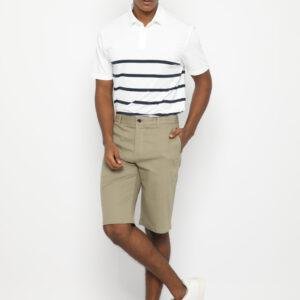 Jack Nicklaus Cadillac Celana Pendek Pria Regular Fit Khaki