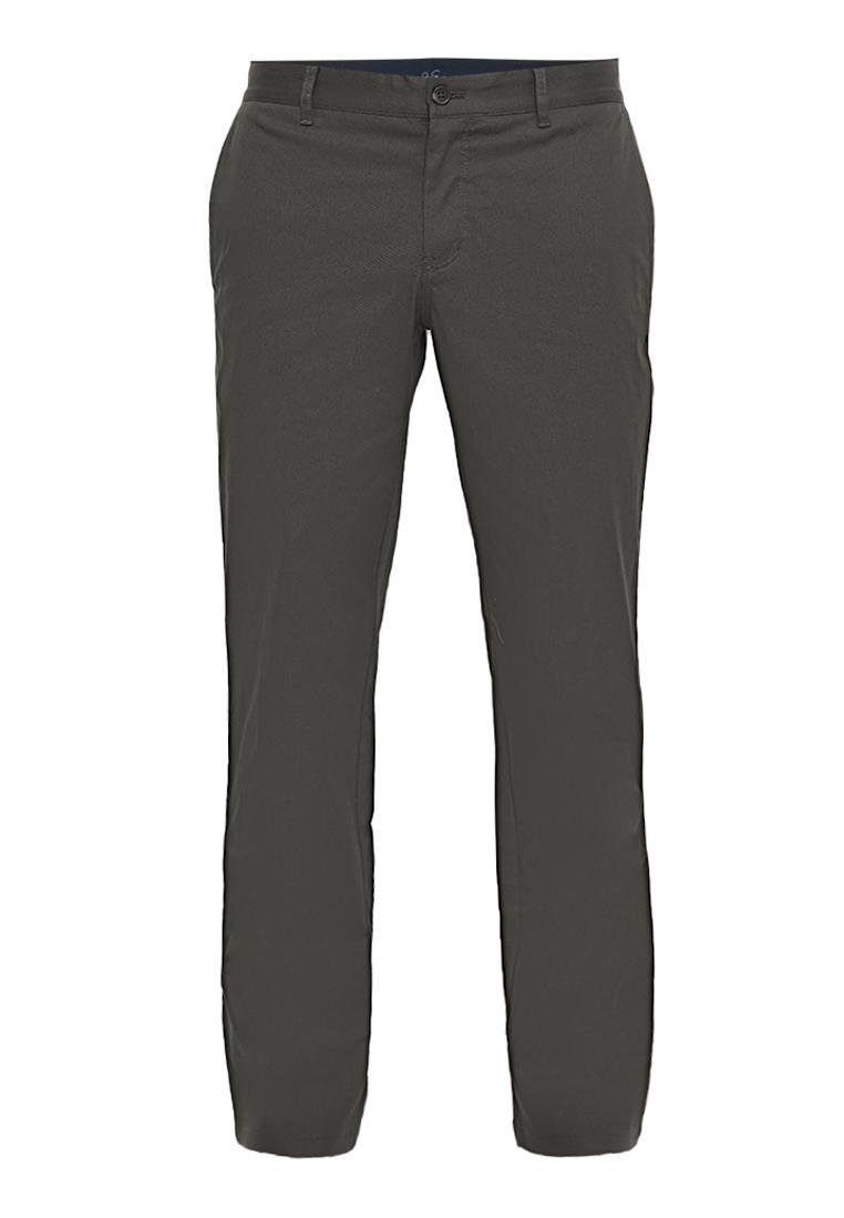 Jack Nicklaus Republic Celana Panjang Pria Regular Fit Coklat abu - Image 6