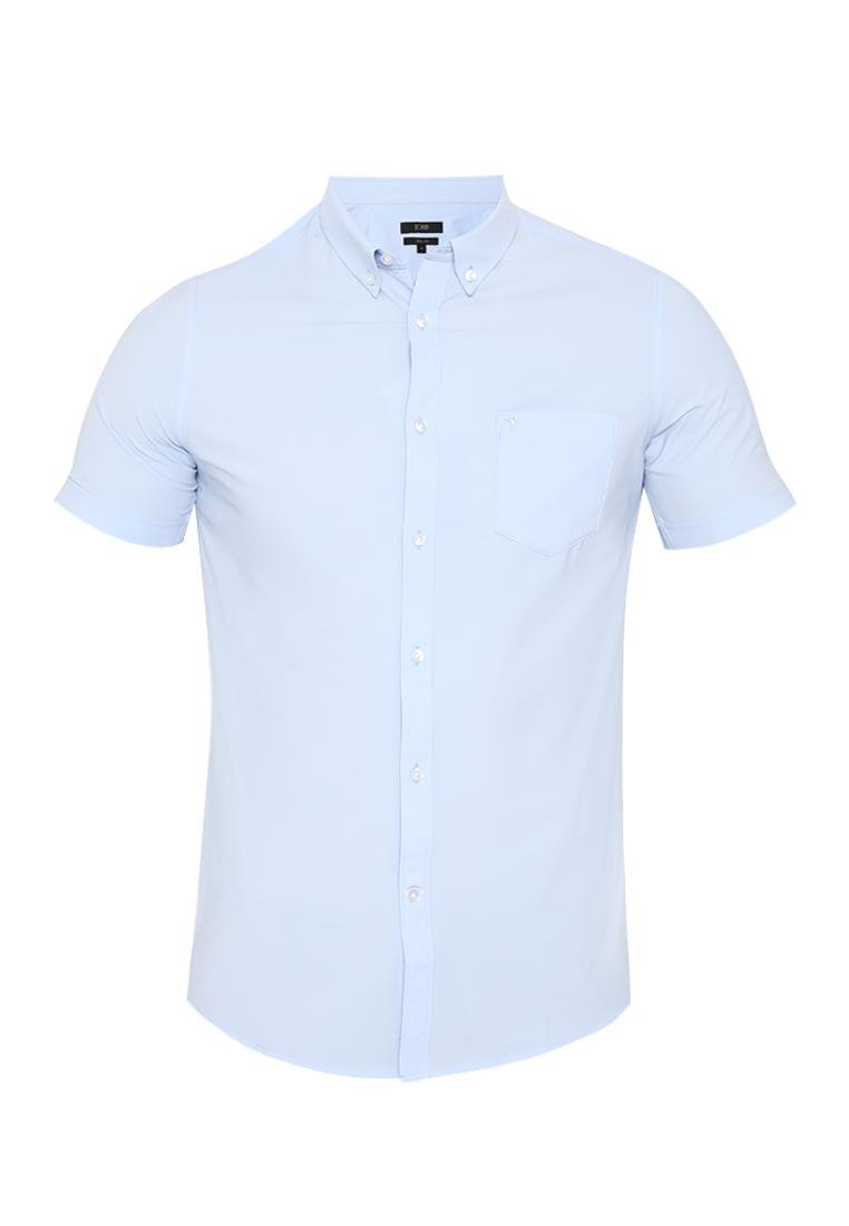 Jobb Minnesota Kemeja Pria Lengan Pendek Slim Fit L.Blue - Image 6
