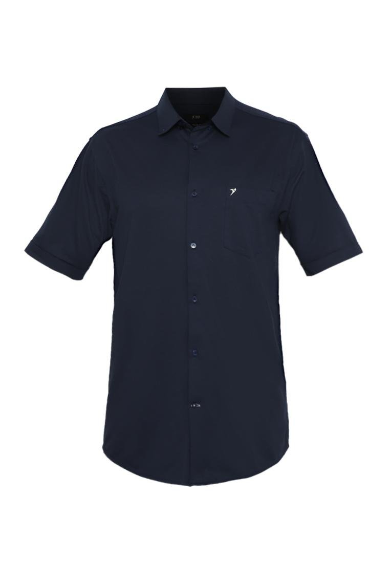 Jobb Caspian Kemeja Pria Lengan Pendek Regular Fit Navy - Image 6