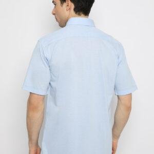 Jobb Caspian Kemeja Pria Lengan Pendek Regular Fit Light Blue