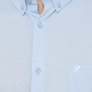 Jobb Caspian Kemeja Pria Lengan Pendek Regular Fit Light Blue