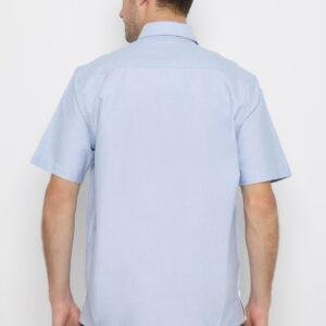 Jack Nicklaus Parma Kemeja Pria Lengan Pendek Regular Fit Blue 2022