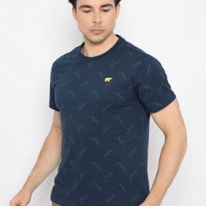 Jack Nicklaus Cityscape T-Shirt Slim Fit Navy