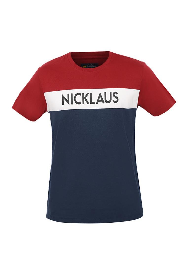 Jack Nicklaus Rockhall T-Shirt Slim Fit Maroon - Image 6