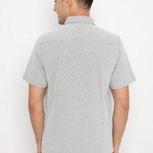 Jobb Stevo Kemeja Pria Lengan Pendek Slim Fit Abu-Abu