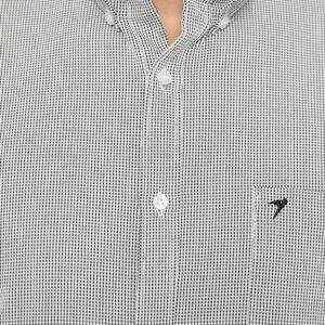 Jobb Stevo Kemeja Pria Lengan Pendek Slim Fit Abu-Abu