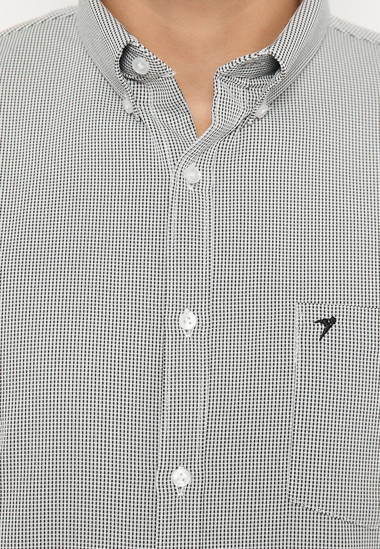 Jobb Stevo Kemeja Pria Lengan Pendek Slim Fit Abu-Abu - Image 5