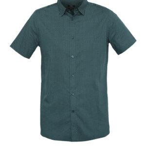 Jobb Jaxen Kemeja Pria Lengan Pendek Slim Fit Hijau