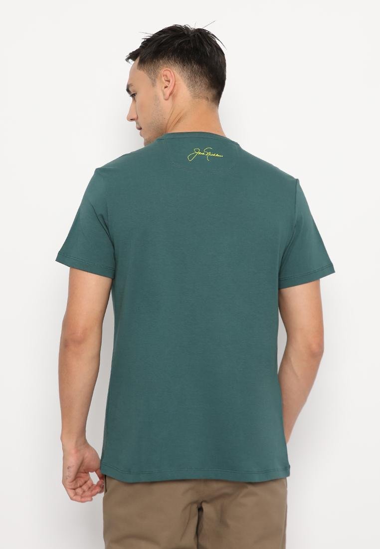 Jack Nicklaus Derrick T-Shirt Slim Fit Hijau - Image 3