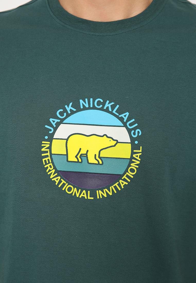 Jack Nicklaus Derrick T-Shirt Slim Fit Hijau - Image 5