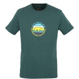 Jack Nicklaus Derrick T-Shirt Slim Fit Hijau