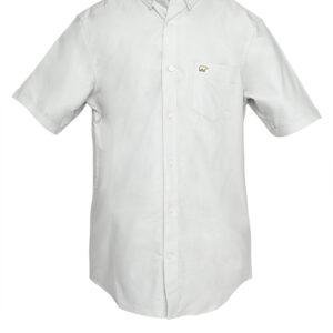 Jack Nicklaus Diamo Kemeja Pria Lengan Pendek Slim Fit Putih