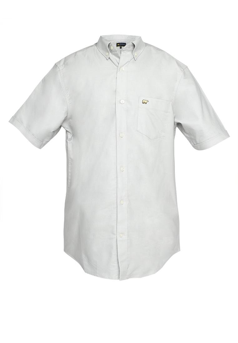 Jack Nicklaus Diamo Kemeja Pria Lengan Pendek Slim Fit Putih - Image 6