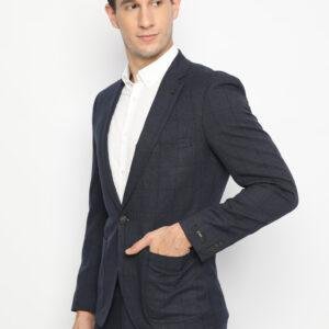 Jobb Skasgard-T1 Jas Pria Slim Fit Navy