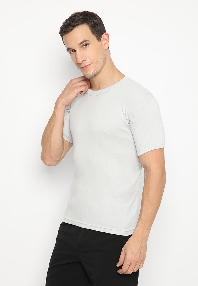 Jobb Orlonfo Kaos Dalam Pria Slim Fit Medium Grey - Image 2