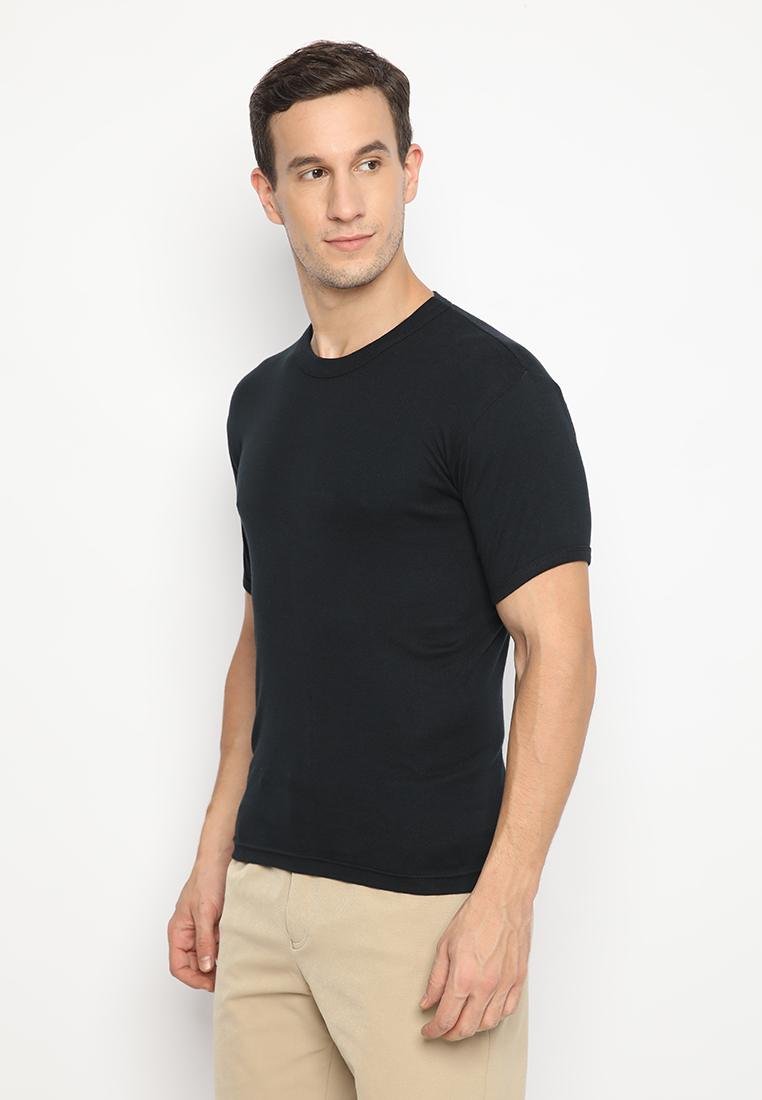 Jobb Orlonfo Kaos Dalam Pria Slim Fit Hitam - Image 2