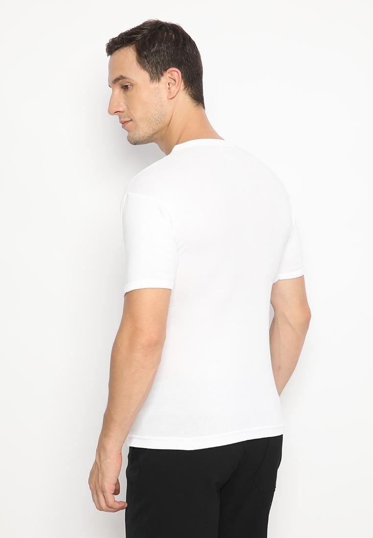 Jobb Orlonfo Kaos Dalam Pria Slim Fit White - Image 3