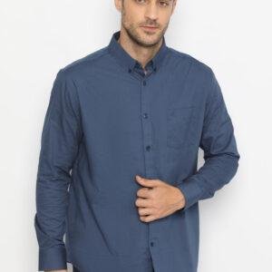 Jobb Xendo Kemeja Pria Lengan Panjang Regular Fit Navy