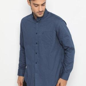 Jobb Xendo Kemeja Pria Lengan Panjang Regular Fit Navy