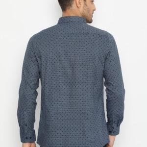 Jobb Zico Kemeja Pria Lengan Panjang Slim Fit Navy