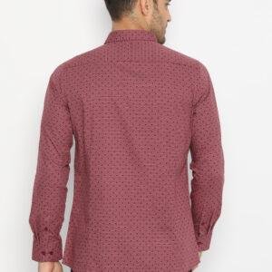 Jobb Zico Kemeja Pria Lengan Panjang Slim Fit Maroon