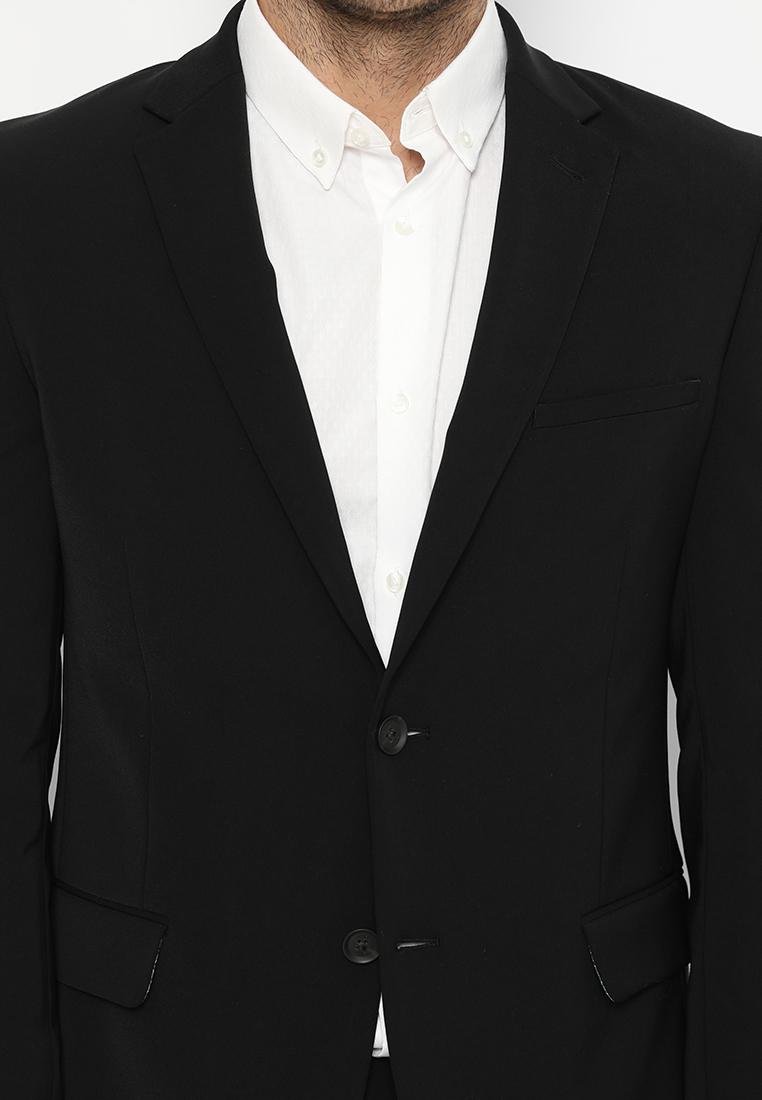 Jobb Onix-T2 Jas Pria Slim Fit HItam - Image 5