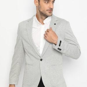 Jobb Derian-T1 Jas Pria Slim Fit Abu-abu