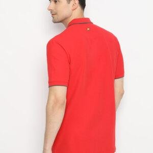 Jack Nicklaus Connor Polo Shirt Pria Regular Fit Chili Red