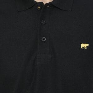 Jack Nicklaus Rover Polo Shirt Pria Regular Fit Hitam