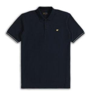 Jack Nicklaus Rover Polo Shirt Pria Regular Fit Navy