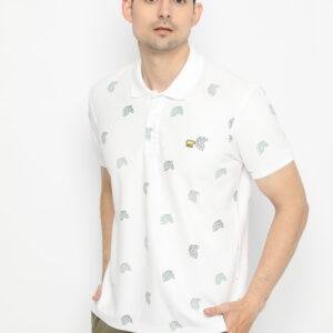 Jack Nicklaus Collins Polo Shirt Pria Slim Fit Putih