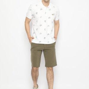 Jack Nicklaus Collins Polo Shirt Pria Slim Fit Putih