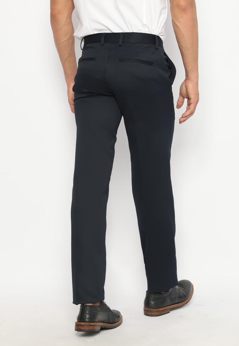 Jobb Zander Celana Panjang Pria Slim Fit Navy - Image 3