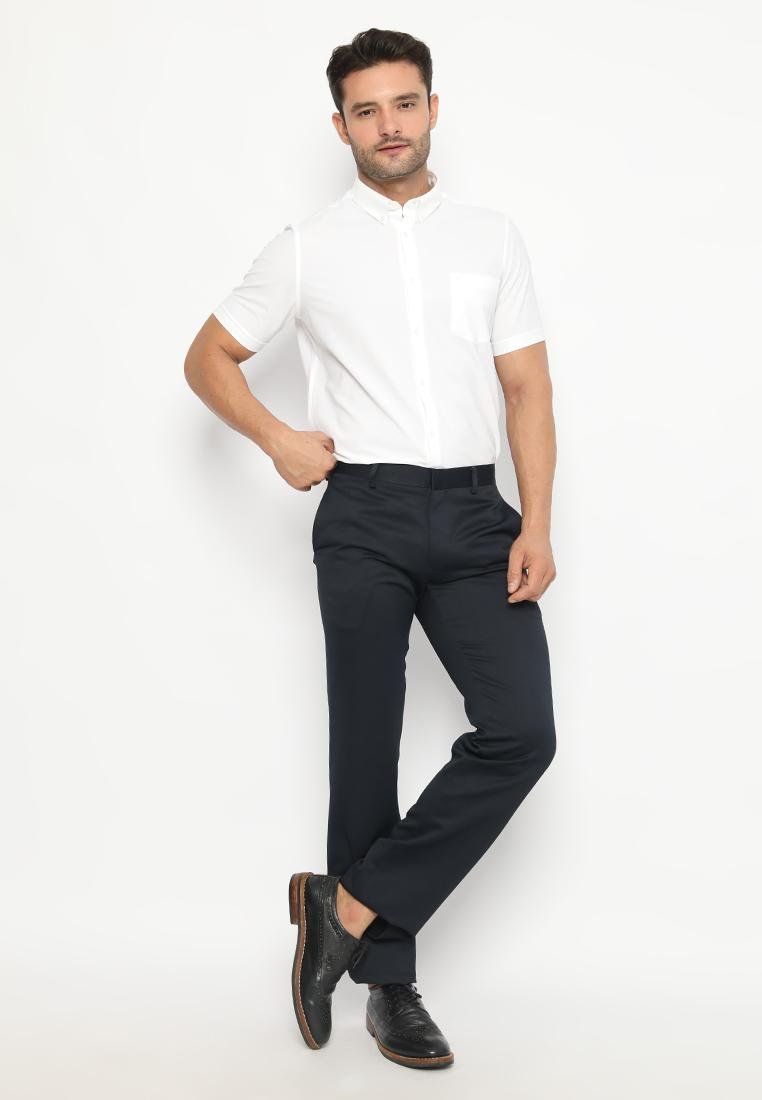 Jobb Zander Celana Panjang Pria Slim Fit Navy - Image 4