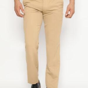 Jobb Zander Celana Panjang Pria Slim Fit Beige