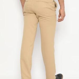 Jobb Zander Celana Panjang Pria Slim Fit Beige
