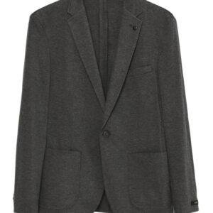 Jobb Cardelion-T1 Jas Pria Slim Fit Abu-Abu