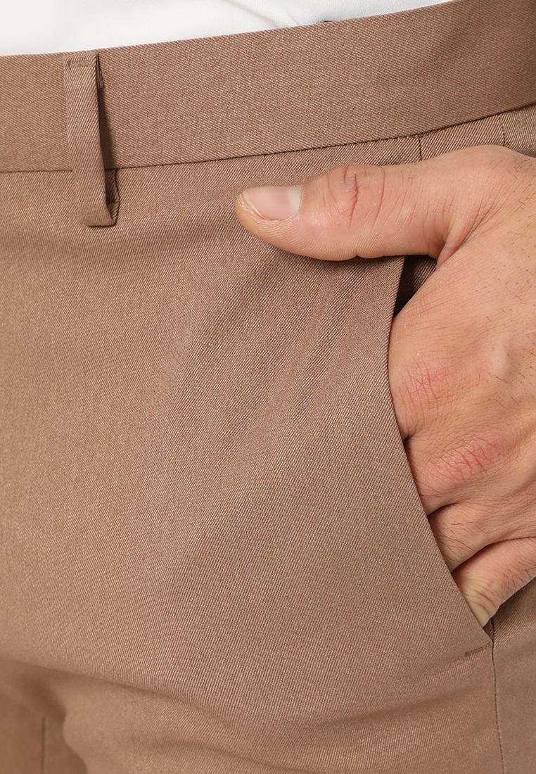 Jobb Bellmore-B Celana Panjang Pria Modern Slim Fit Light Brown - Image 5