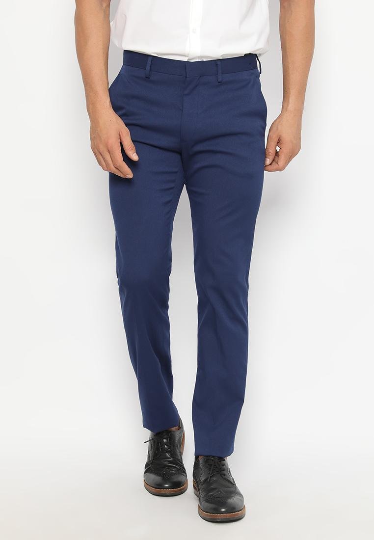Jobb Bellmore-B Celana Panjang Pria Modern Slim Fit Blue