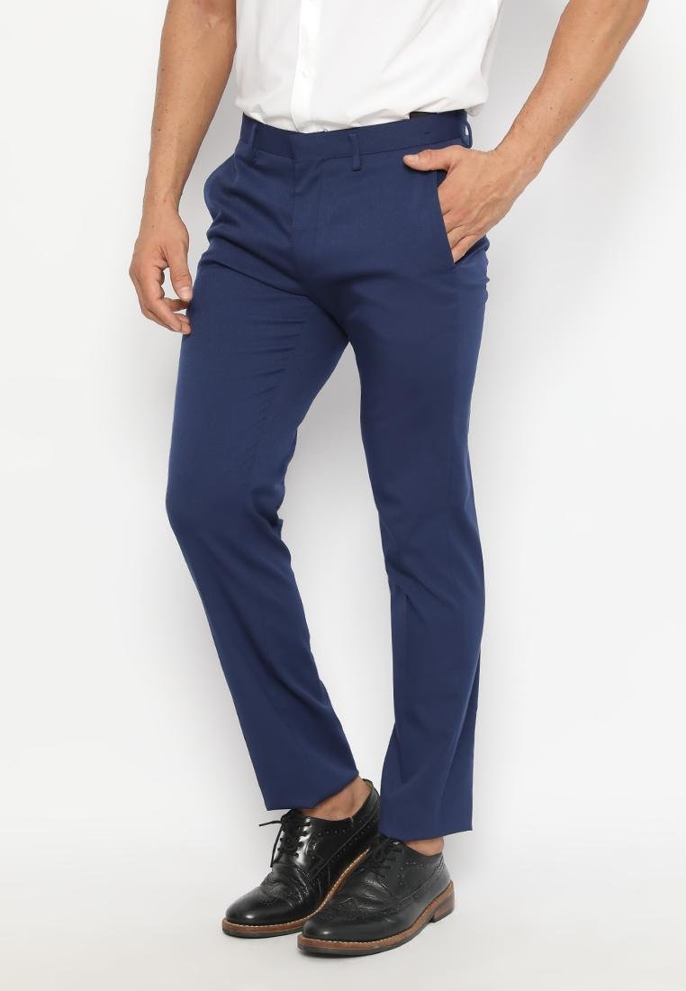 Jobb Bellmore-B Celana Panjang Pria Modern Slim Fit Blue - Image 2