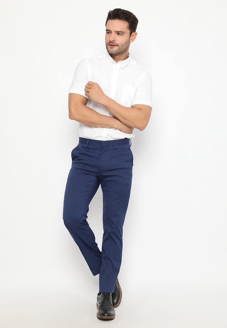 Jobb Bellmore-B Celana Panjang Pria Modern Slim Fit Blue - Image 4
