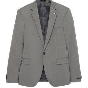 Jobb Bellmore-T1 Jas Pria Slim Fit Light Grey
