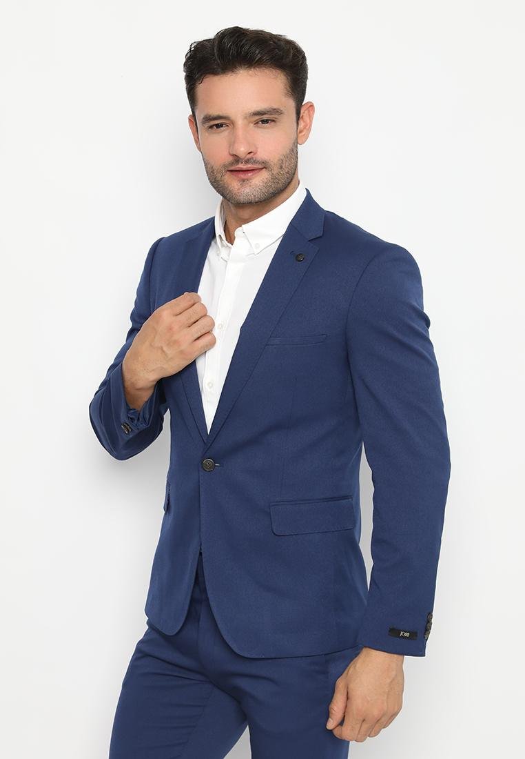 Jobb Bellmore-T1 Jas Pria Slim Fit Dark Blue - Image 2